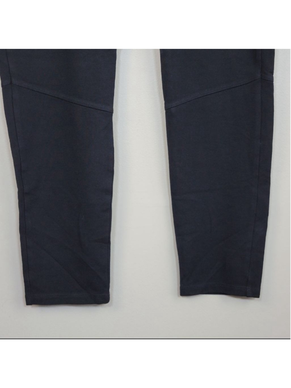 CAbi #543 XL Mid Rise Ponte Knit Seamed Black Ankle Leggings Pull On Skinny Pant - Picture 6 of 11